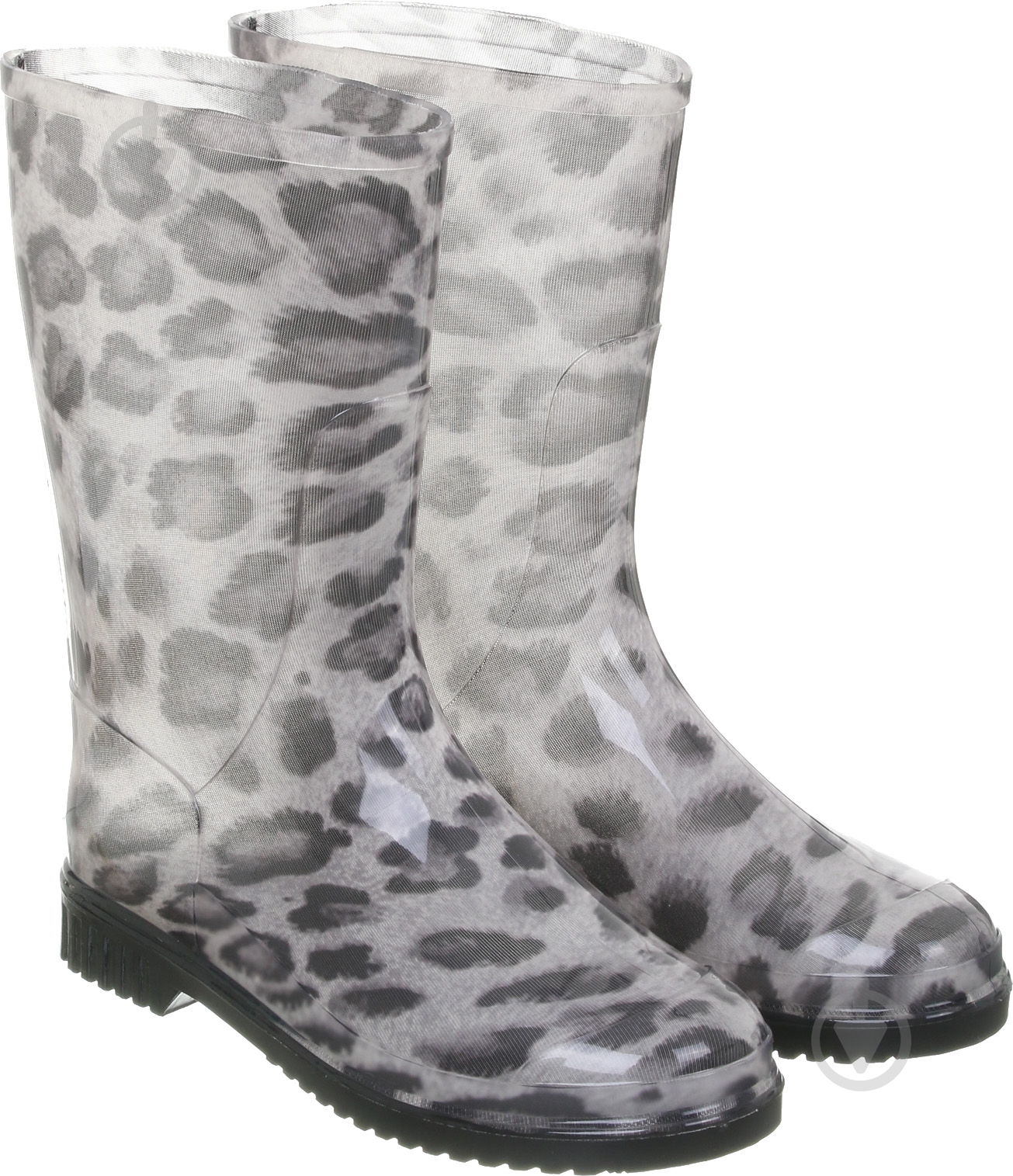 Сапоги Alisa Line Леопард р.39 серый - фото 4