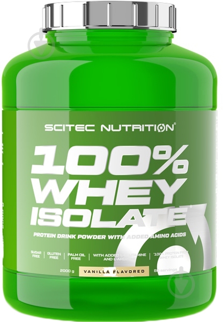 Протеїн Scitec Nutrition Hydro Isolate ванільний 2000 г - фото 1