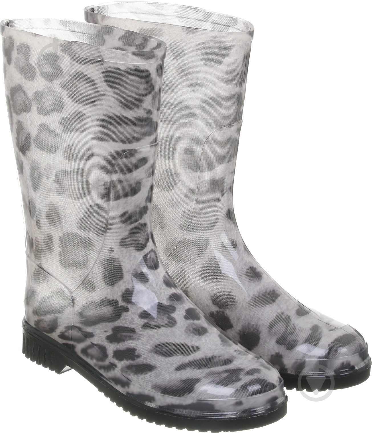 Сапоги Alisa Line Леопард р.40 серый - фото 4 Сапоги Alisa Line Леопард р.40 серый - фото 4