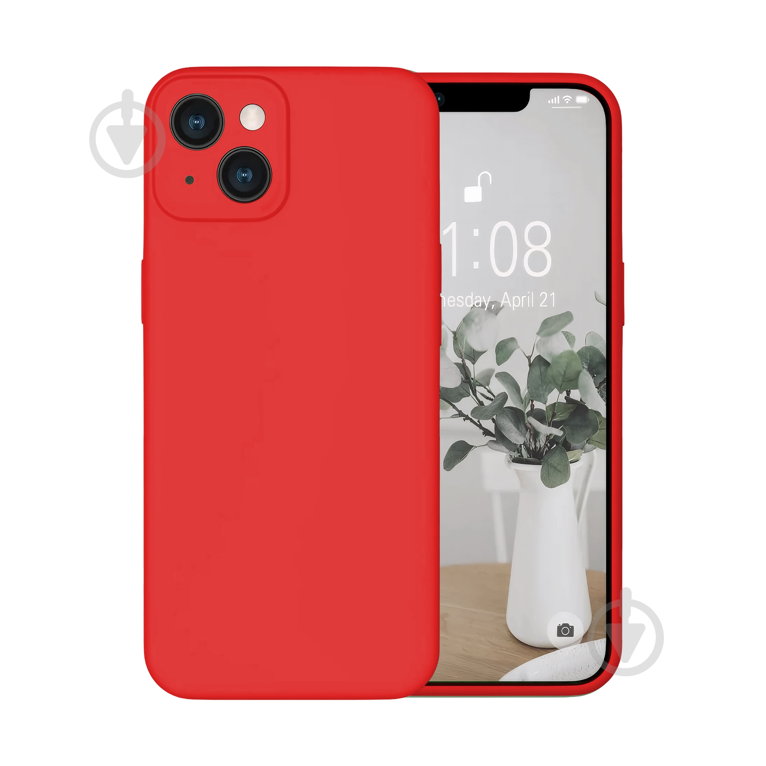 Чехол Intaleo SoftShell для Apple iPhone 14 red (1283126562358) - фото 1 Чехол Intaleo SoftShell для Apple iPhone 14 red (1283126562358) - фото 1