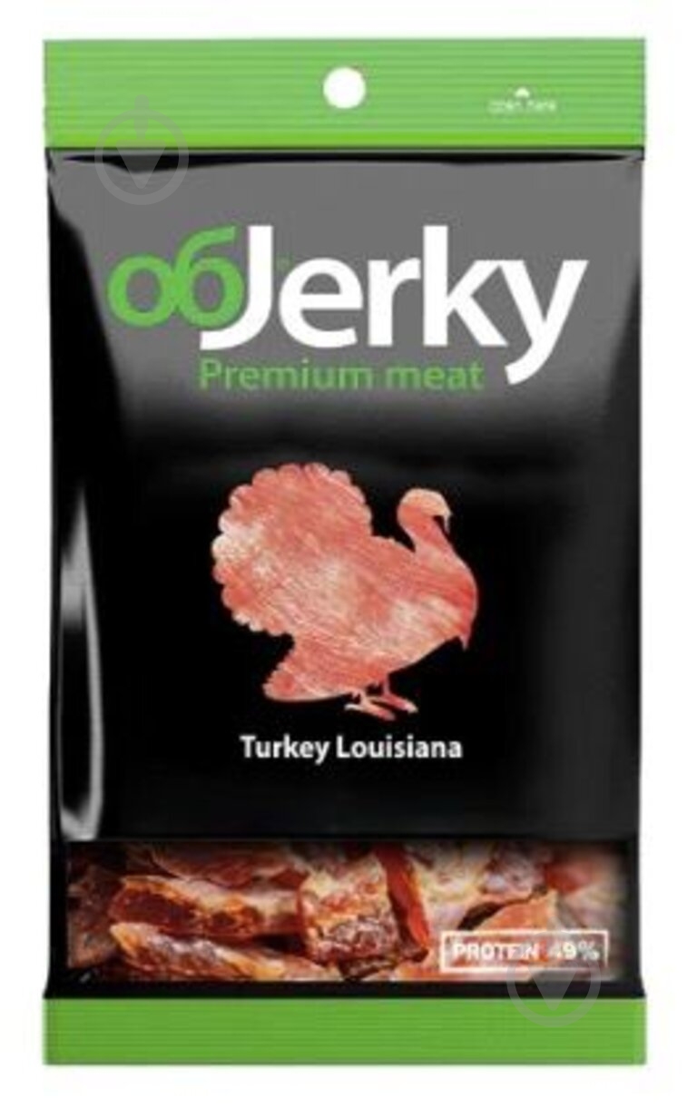 Снеки Objerky Индейка Луизиана вяленая 50 г - фото 2