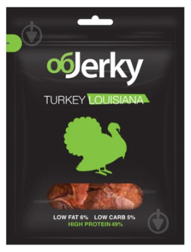 Снеки Objerky Индейка Луизиана вяленая 50 г - фото 1
