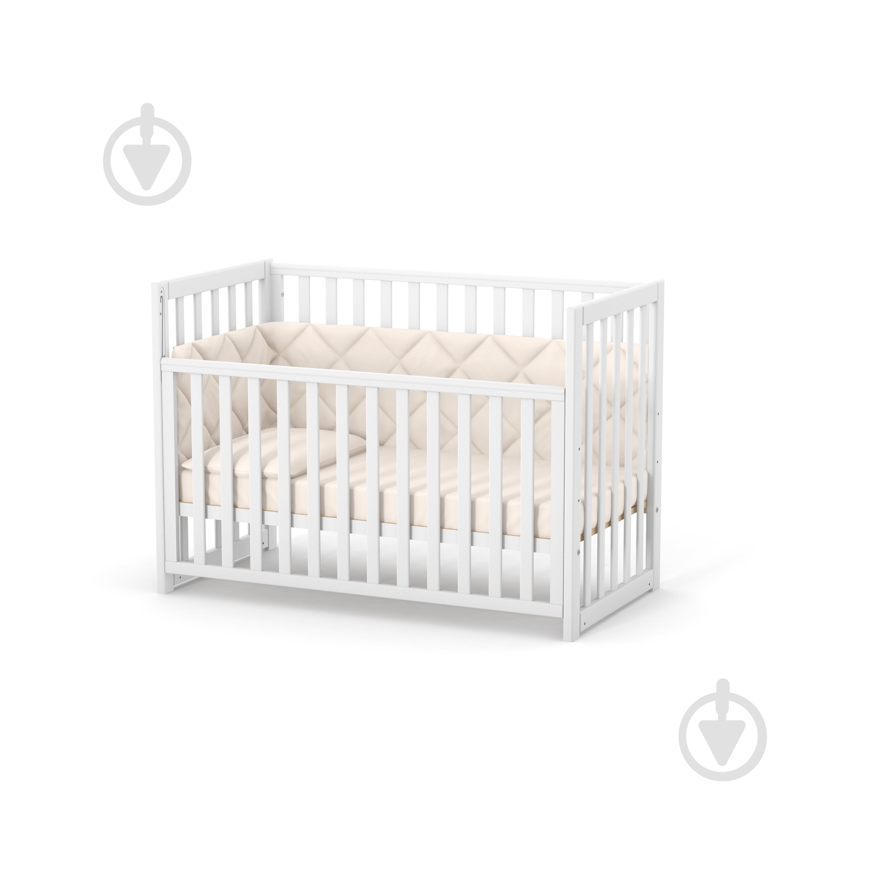 Кроватка детская Veres ЛД13 орех 13.1.1.20.03 - фото 8