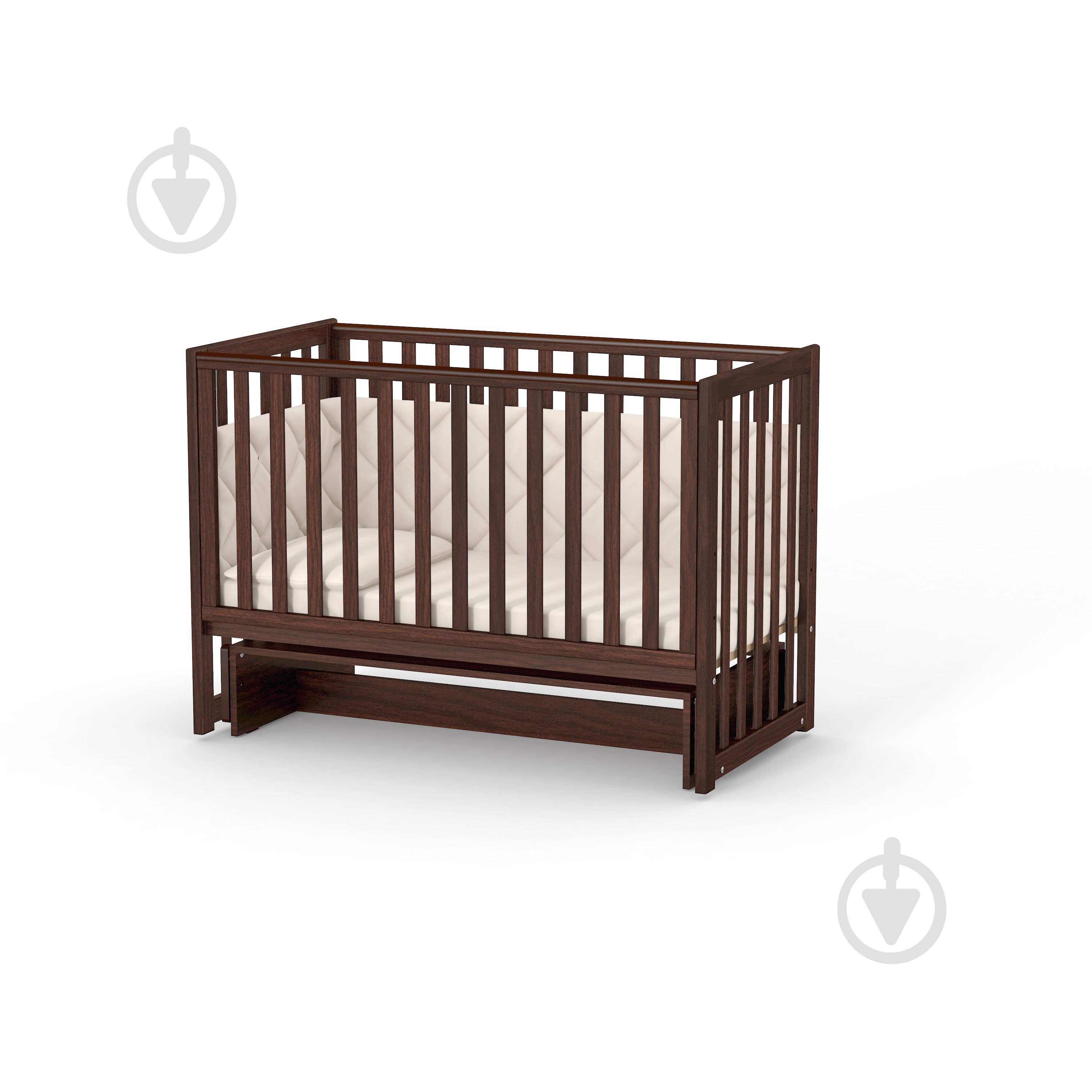 Кроватка детская Veres ЛД13 орех 13.1.1.20.03 - фото 2