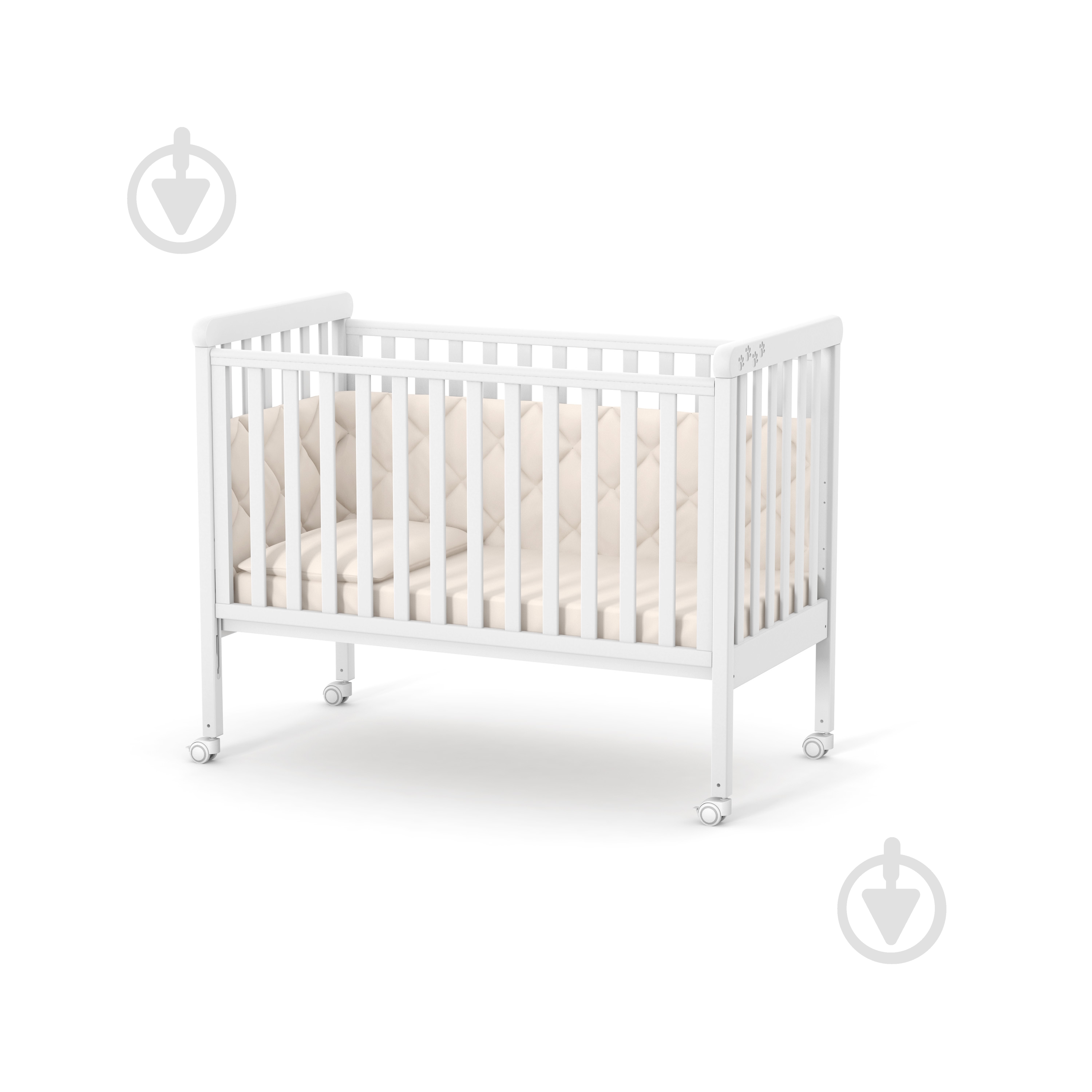 Кроватка детская Veres ЛД12 слоновая кость 12.3.1.7.04 - фото 6