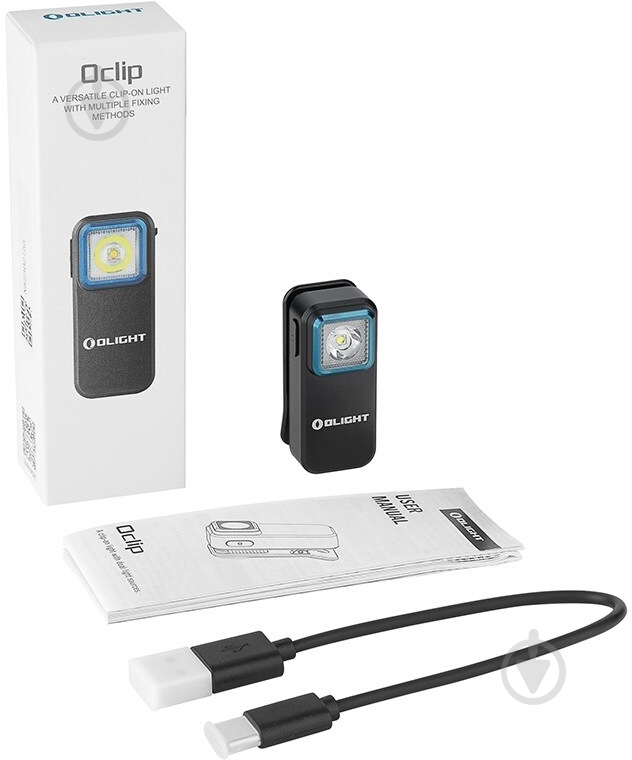 Фонарь Olight Oclip 300 Lm черный 2370.48.30 - фото 7