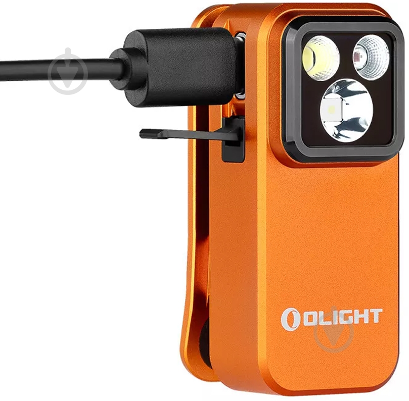 Фонарь Olight Oclip Pro 500 Lm оранжевый 2370.46.02 - фото 4 Фонарь Olight Oclip Pro 500 Lm оранжевый 2370.46.02 - фото 4