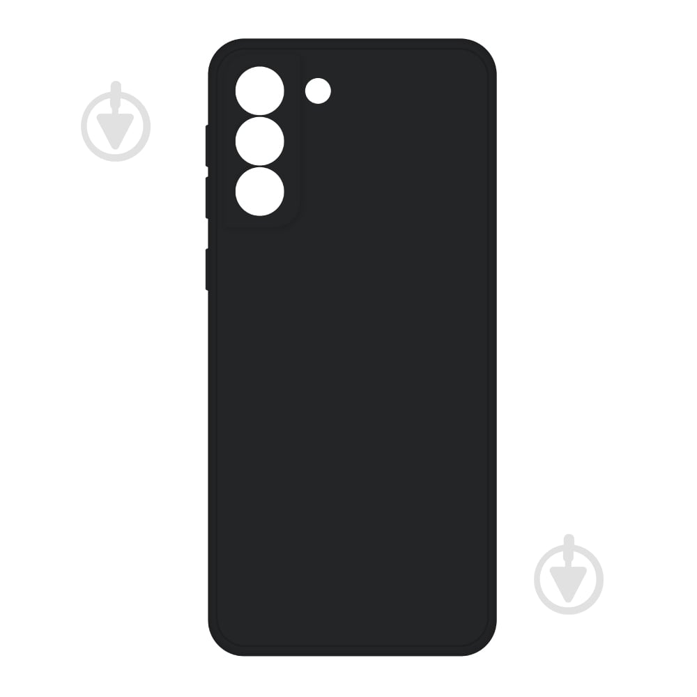 Чохол Intaleo SoftShell для Samsung Galaxy S21 Plus чорний - фото 1