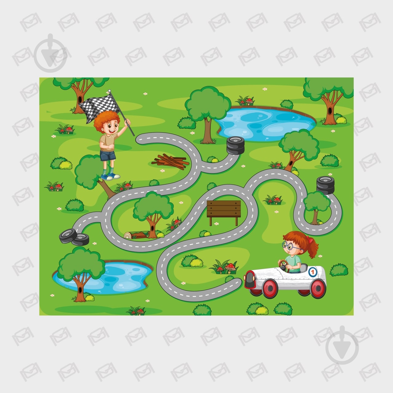 Пазли магнітні MAXGROUP Лісовий лабіринт 24 елементи NM-200 - фото 2 Пазли магнітні MAXGROUP Лісовий лабіринт 24 елементи NM-200 - фото 2