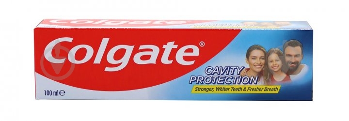 Зубная паста Colgate Cavity Protection Свежая мята 100 мл - фото 1 Зубная паста Colgate Cavity Protection Свежая мята 100 мл - фото 1
