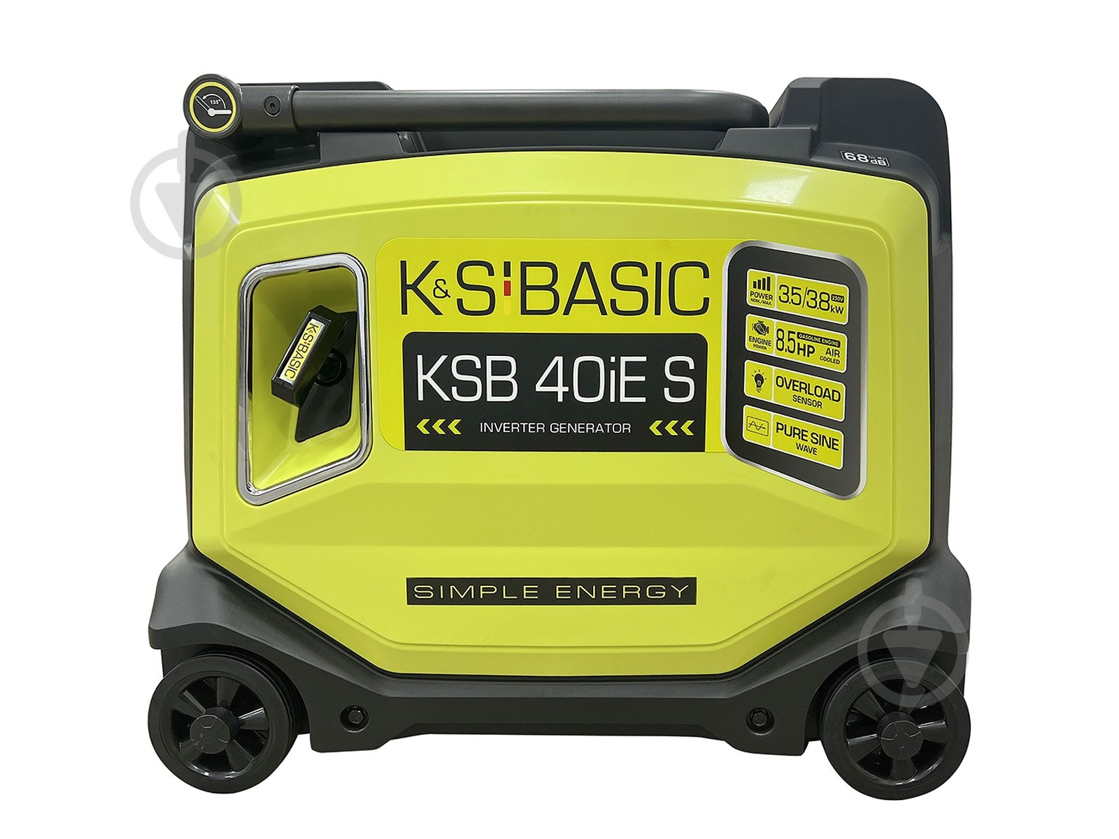 Генератор бензиновый Konner&Sohnen 3,5 кВт / 3,8 кВт 230 В KSB 40iE S - фото 5