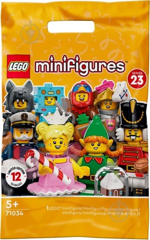 Конструктор LEGO Minifigures Минифигурки, серия 23 71034 - фото 1 Конструктор LEGO Minifigures Минифигурки, серия 23 71034 - фото 1
