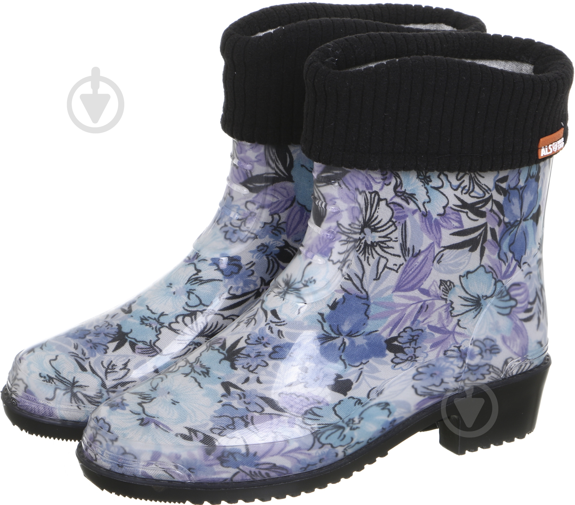 Полусапоги Alisa Line Ситец р.37 синий - фото 1