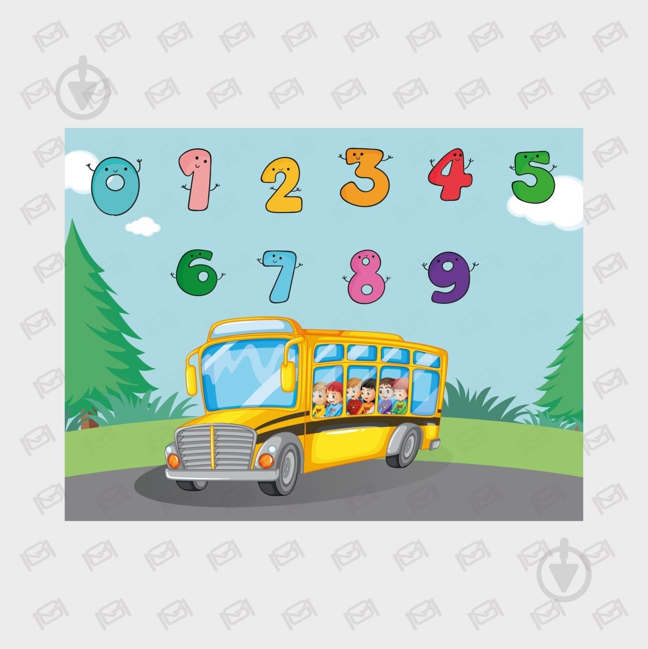 Пазли магнітні MAXGROUP Цифри 24 елементи NM-205 - фото 2