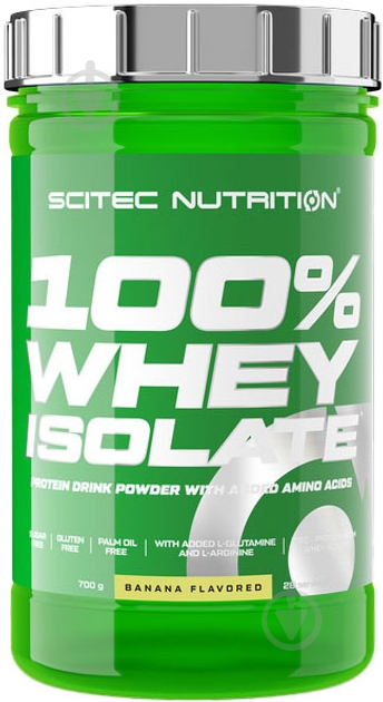 Протеин Scitec Nutrition Whey Isolate банан 700 г - фото 1 Протеин Scitec Nutrition Whey Isolate банан 700 г - фото 1