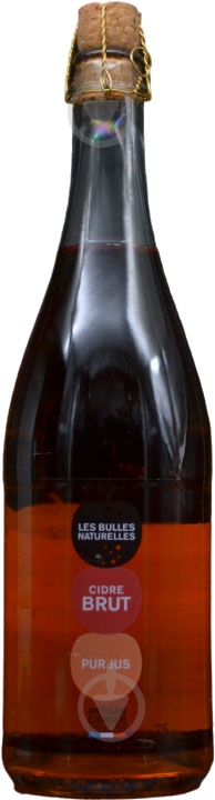 Сидр Les Bulles Natuelles Brut 0,75 л - фото 1