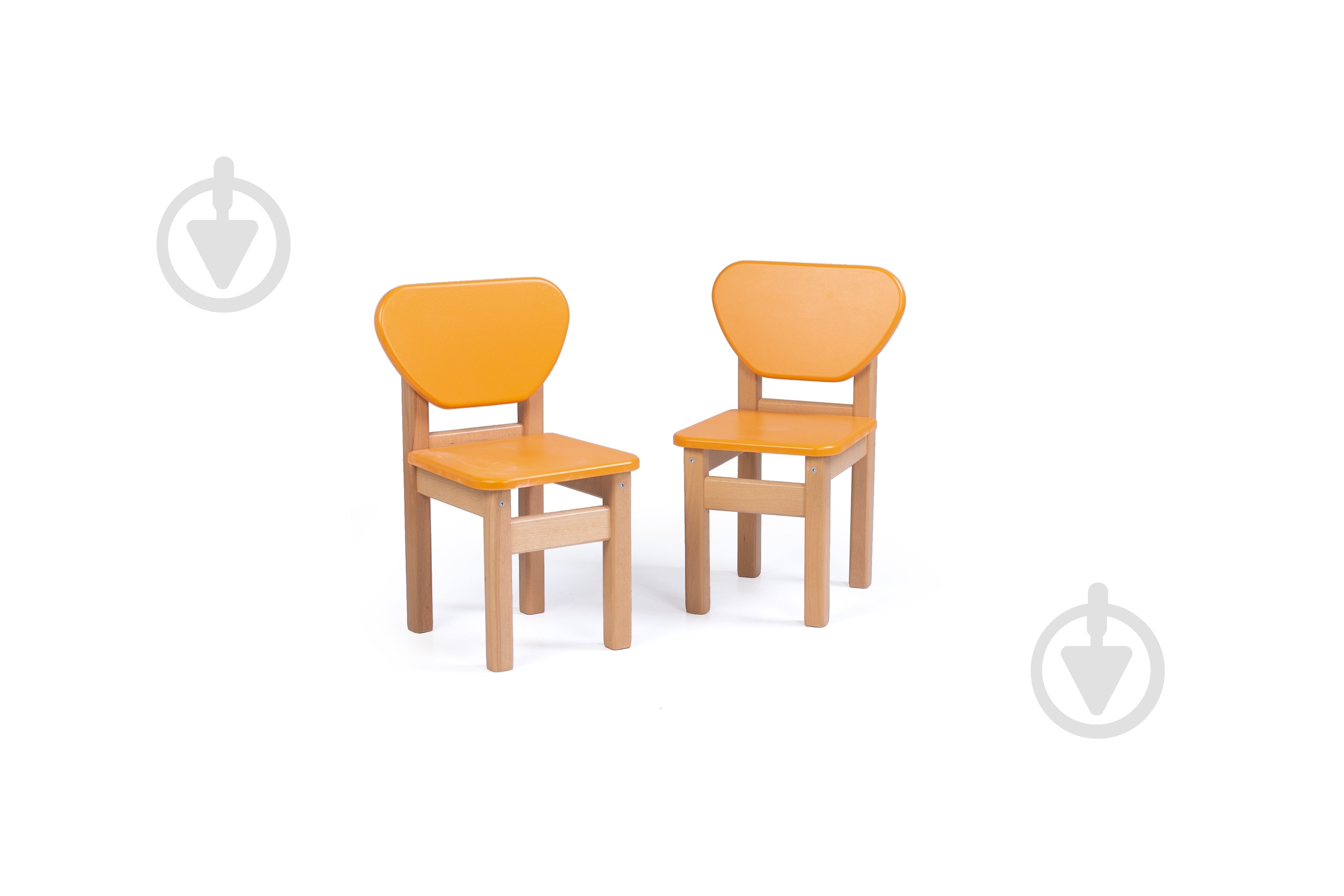 Стул детский деревянный Veres 30.2.21 оранжевый - фото 3
