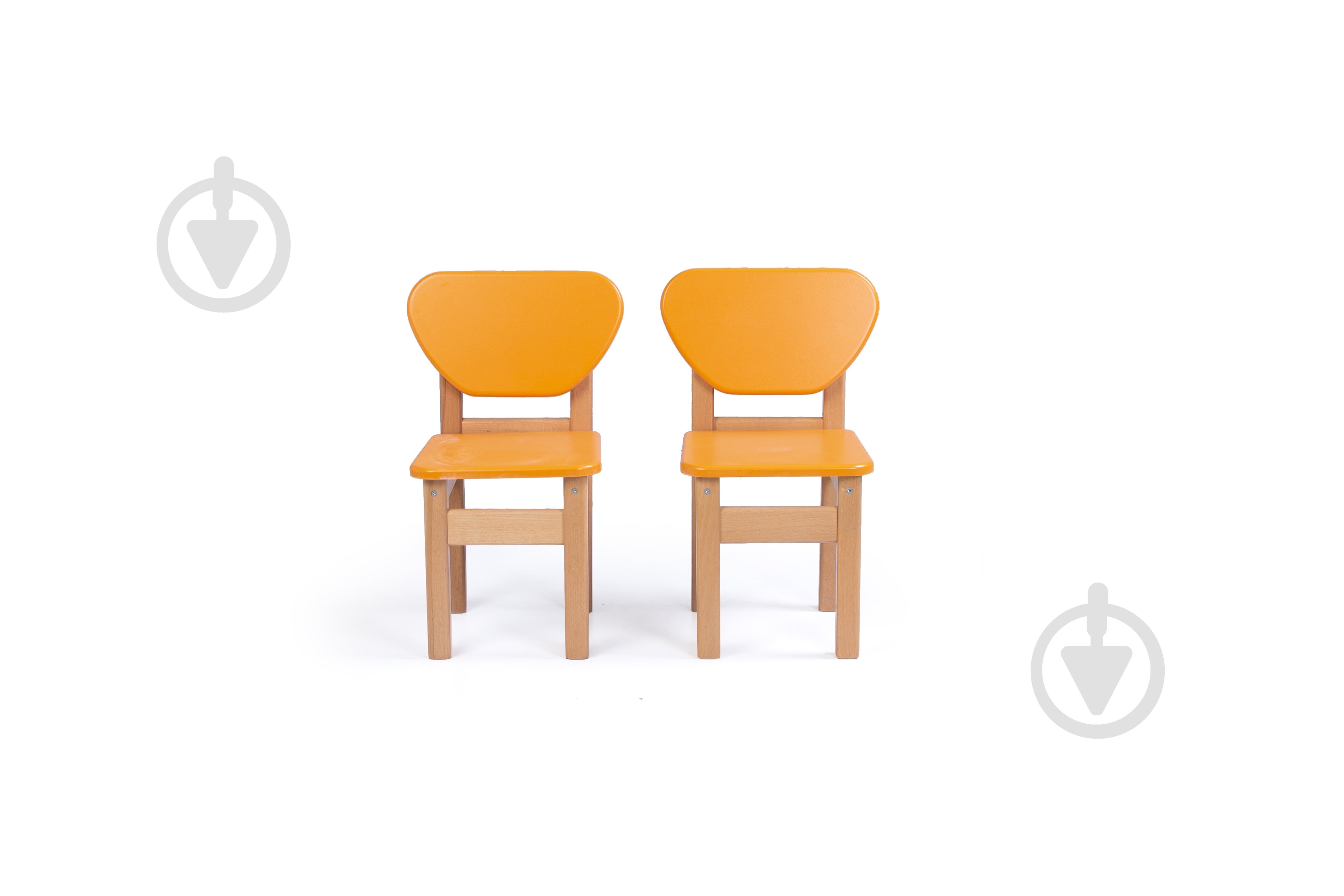 Стул детский деревянный Veres 30.2.21 оранжевый - фото 2
