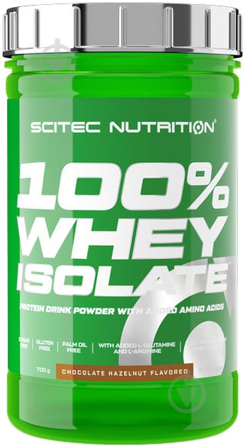 Протеин Scitec Nutrition Whey Isolate шоколад - лесной орех 700 г - фото 1