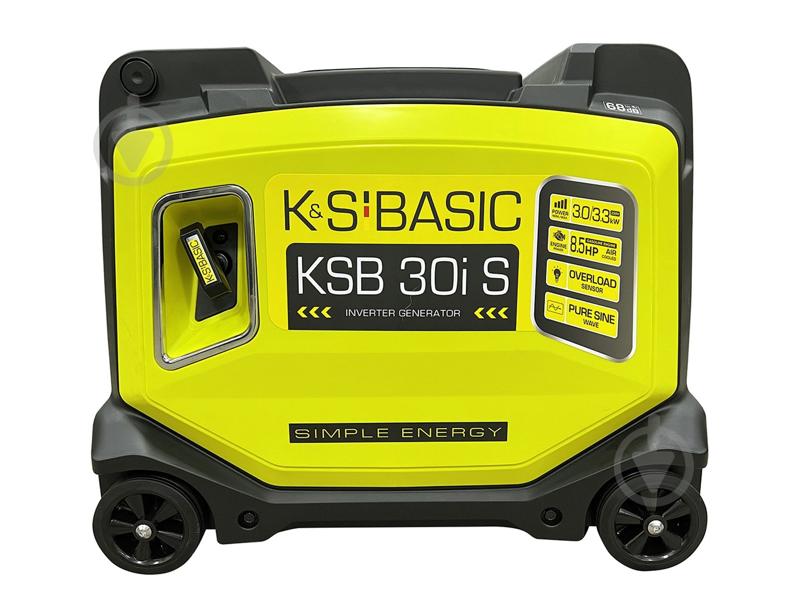 Генератор бензиновый Konner&Sohnen 3 кВт / 3,3 кВт KSB 30i S - фото 3
