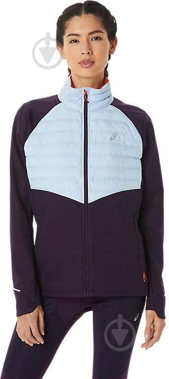 Джемпер Asics WINTER RUN JACKET 2012C382-500 р.S фиолетовый - фото 1