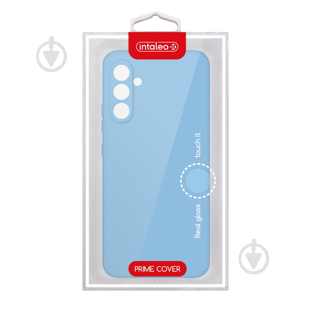 Чехол Intaleo SoftShell для Samsung Galaxy A34 5G голубой - фото 2