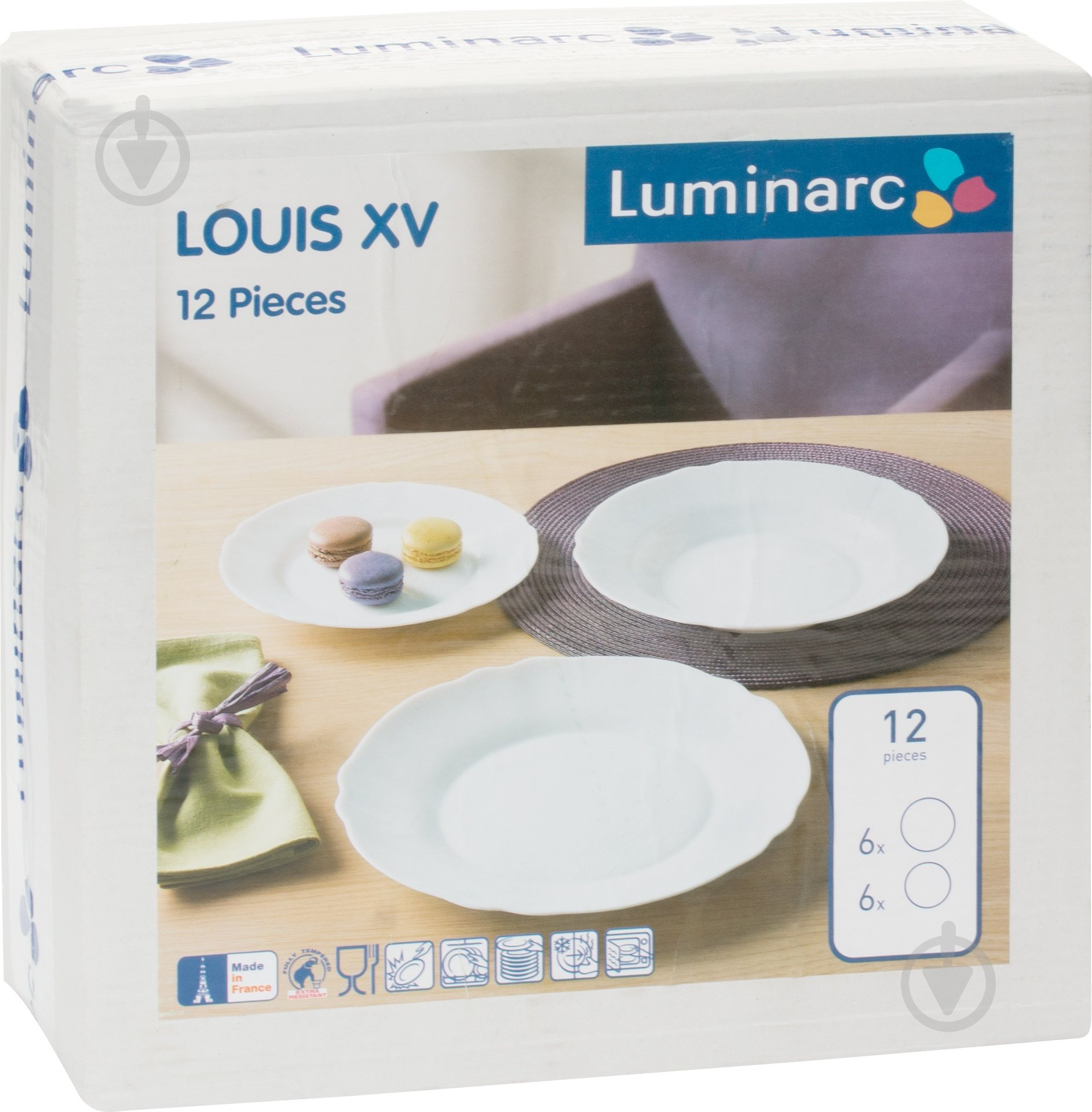 Сервиз столовый Luminarc Louis 12 предметов на 6 персон - фото 6