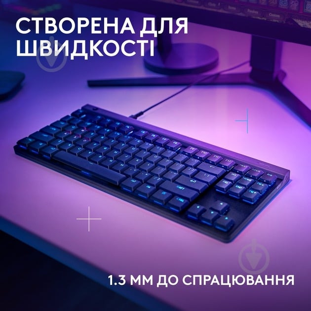 Клавіатура ігрова Logitech G515 TKL Tactile (L920-012872) black - фото 3 Клавіатура ігрова Logitech G515 TKL Tactile (L920-012872) black - фото 3