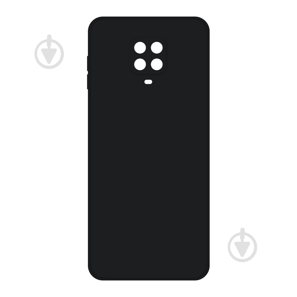 Чехол Intaleo SoftShell черный для Xiaomi Redmi Note 9S - фото 1