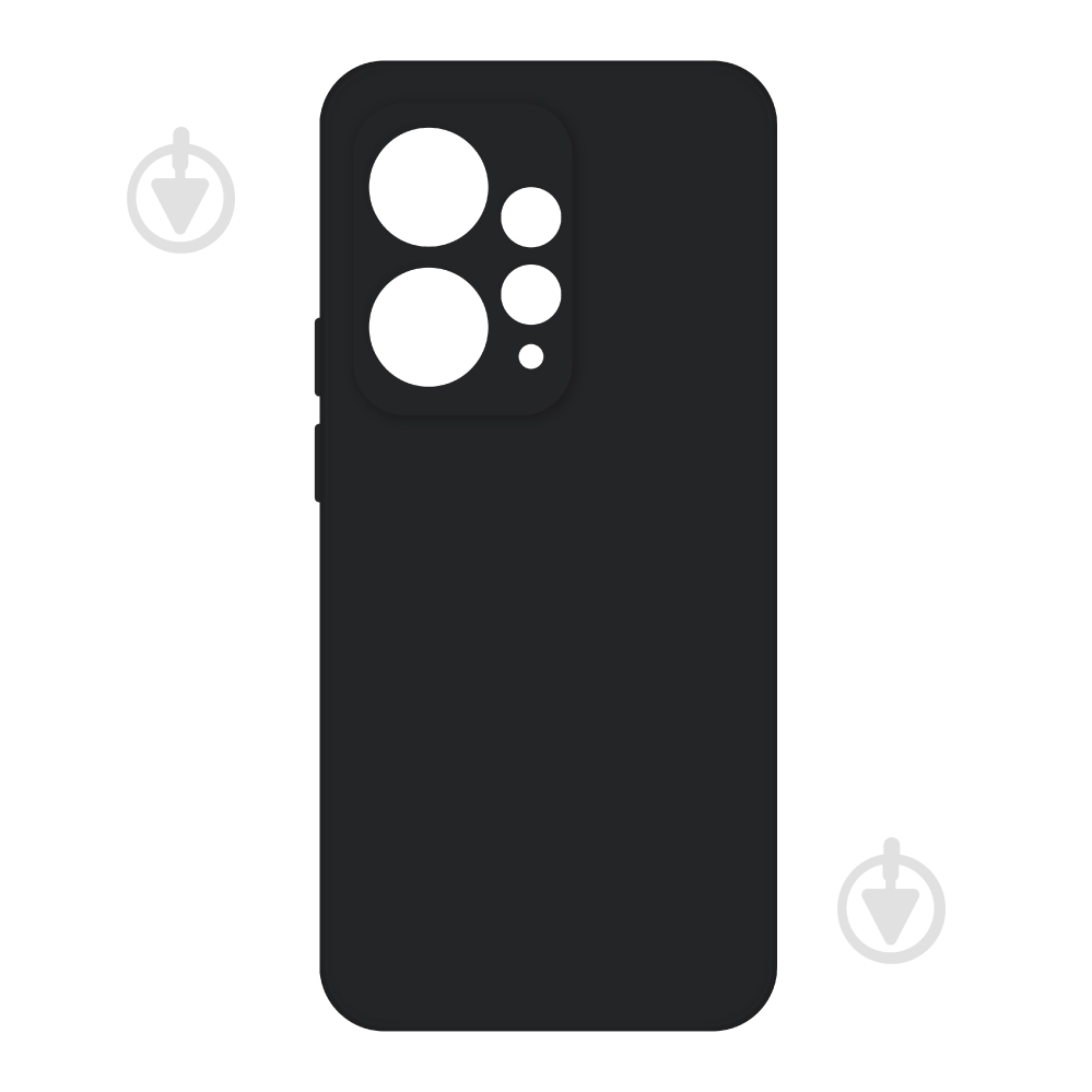 Чехол Intaleo SoftShell черный для Xiaomi Redmi Note 12 - фото 1 Чехол Intaleo SoftShell черный для Xiaomi Redmi Note 12 - фото 1