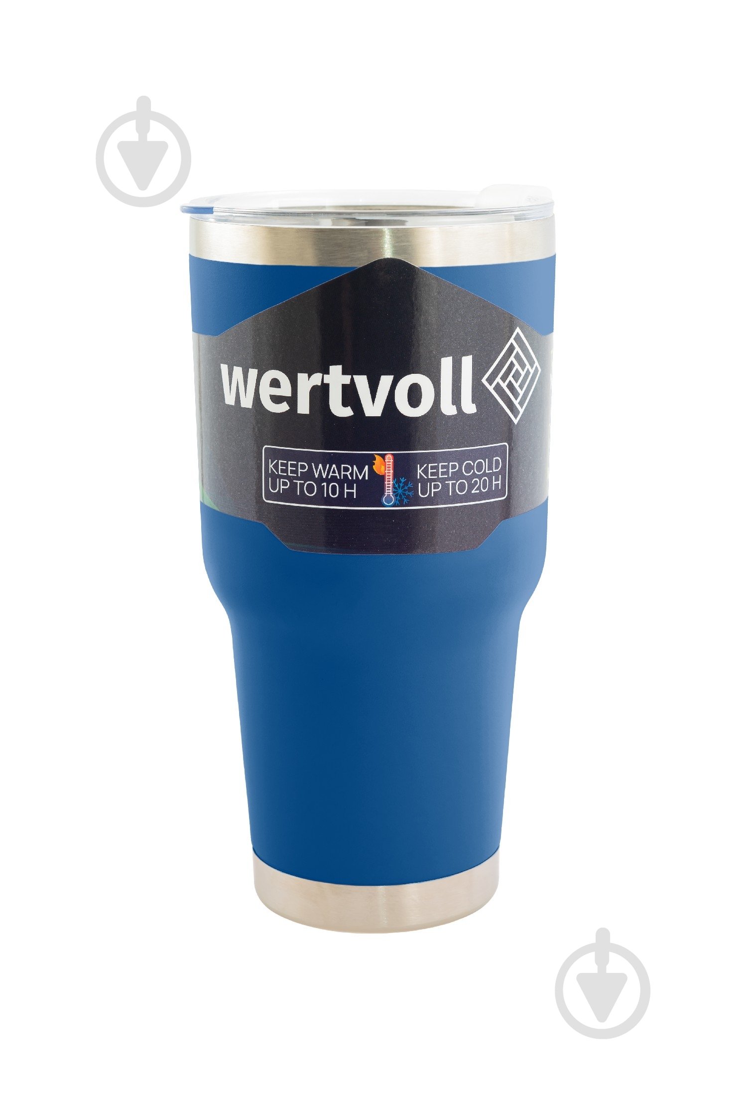 Термочашка WERTVOLL YUMMY 900 мл SS синя (RX-7002BU) - фото 2 Термочашка WERTVOLL YUMMY 900 мл SS синя (RX-7002BU) - фото 2