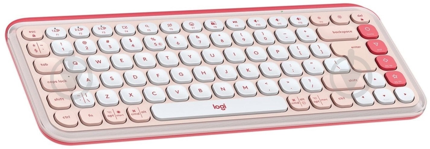 Клавиатура Logitech Pop Icon Keys (L920-013073) rose - фото 1