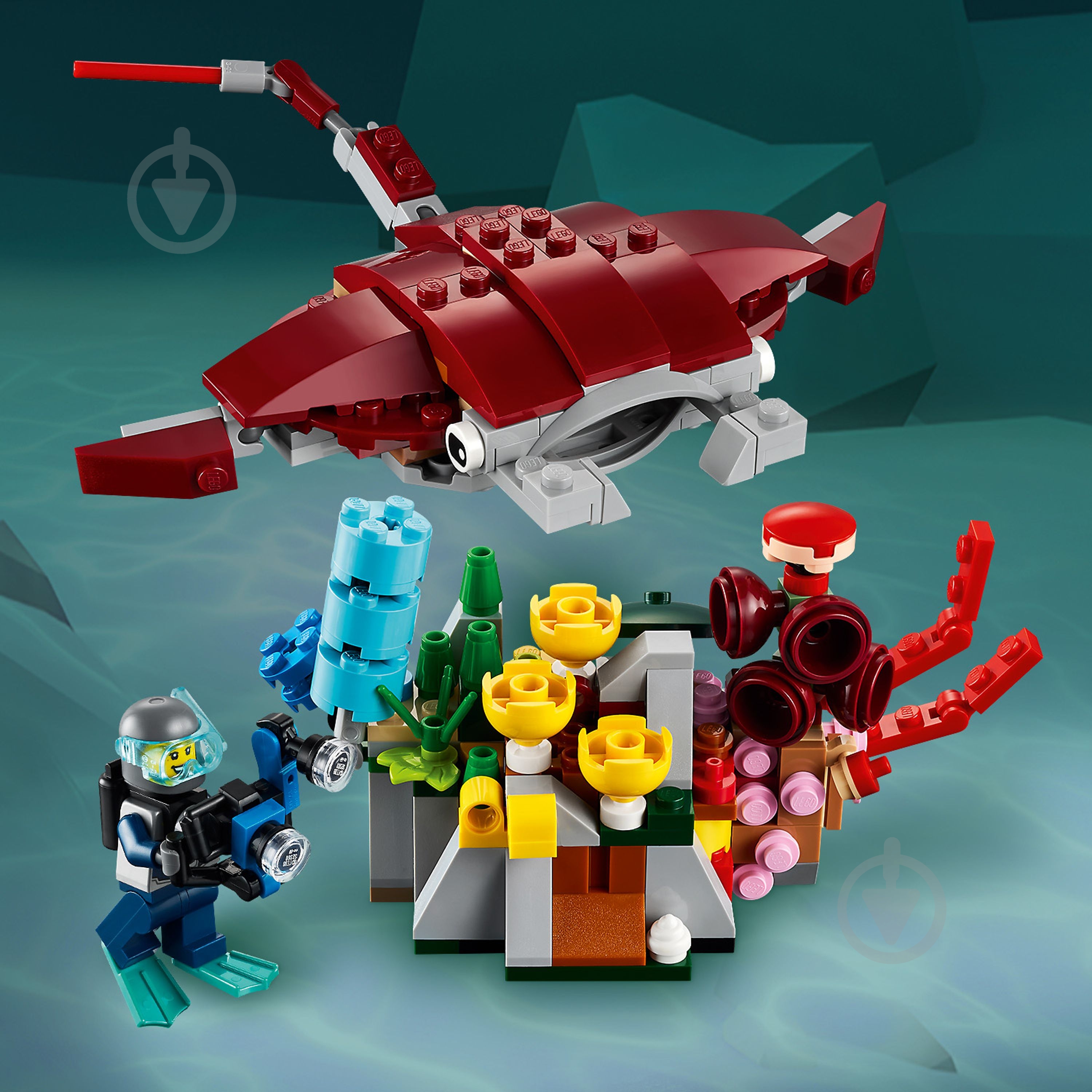 Конструктор LEGO Creator Місія до Затонулого скарбу 31130 - фото 6 Конструктор LEGO Creator Місія до Затонулого скарбу 31130 - фото 6