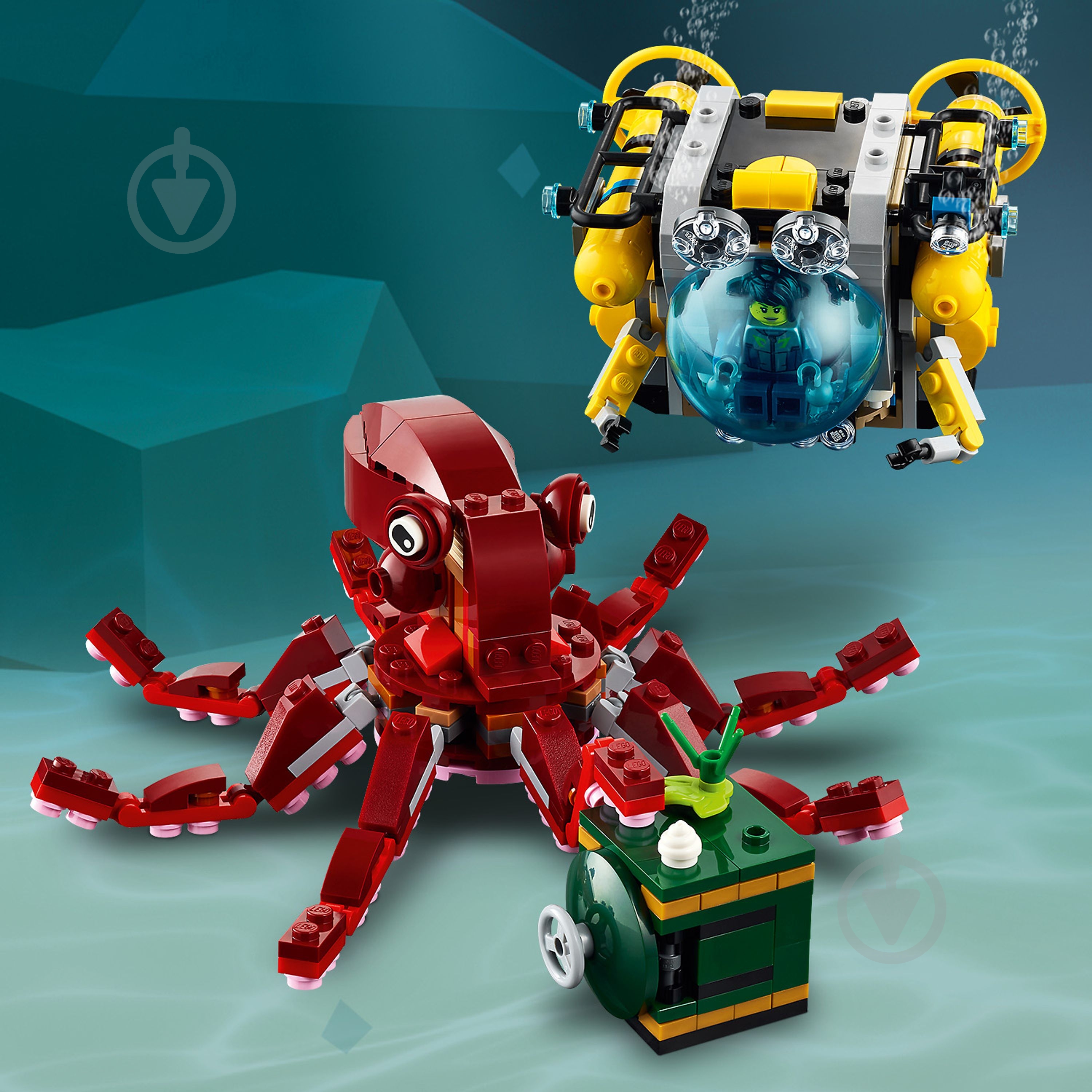 Конструктор LEGO Creator Місія до Затонулого скарбу 31130 - фото 7 Конструктор LEGO Creator Місія до Затонулого скарбу 31130 - фото 7