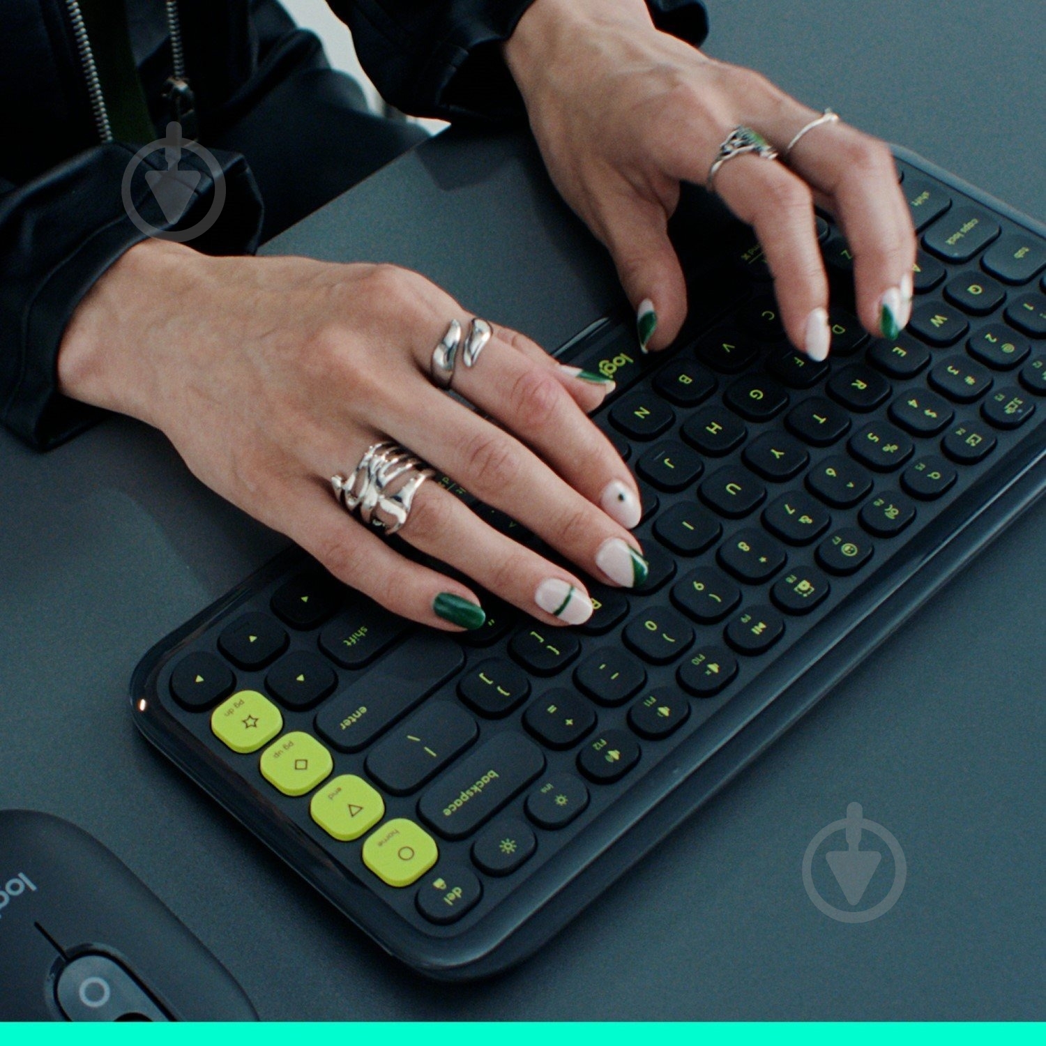 Клавиатура Logitech Pop Icon Keys (L920-013074) lilac - фото 4