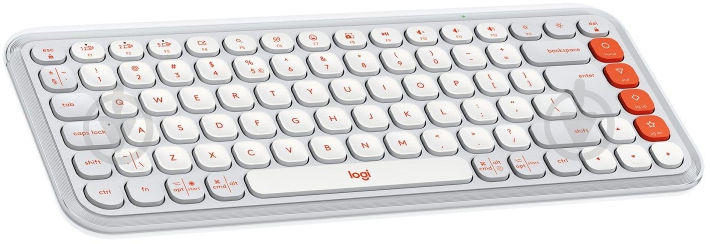 Клавиатура Logitech Pop Icon Keys (L920-013072) white - фото 1