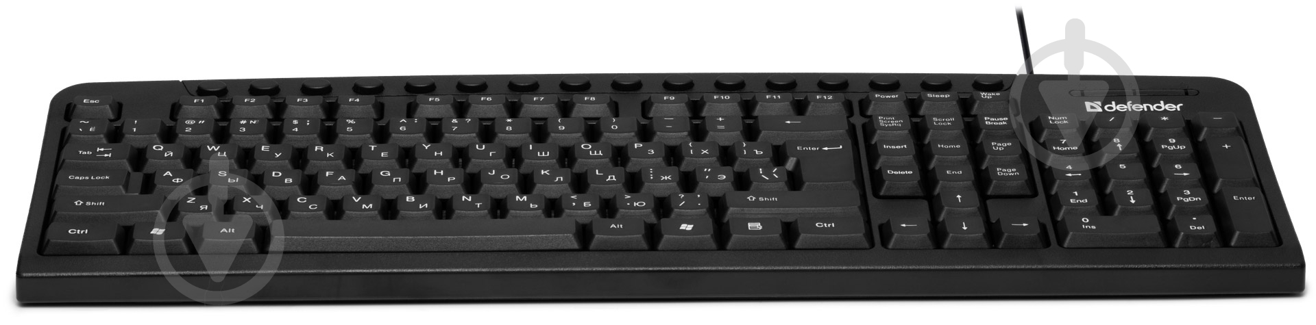 Клавіатура Defender Focus HB-470 RU (45470) black - фото 3