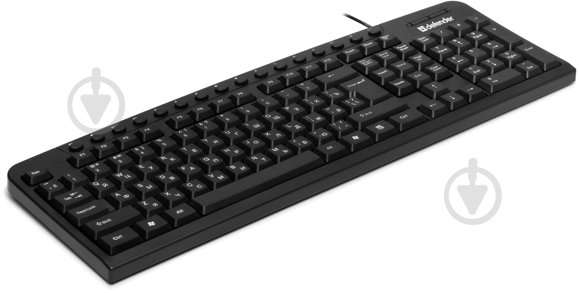 Клавіатура Defender Focus HB-470 RU (45470) black - фото 4
