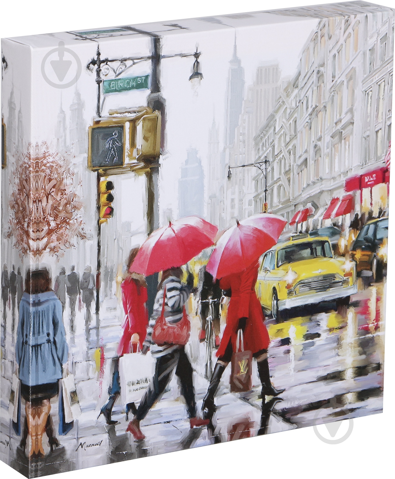 Репродукция Город 28-9 28x28 см - фото 2 Репродукция Город 28-9 28x28 см - фото 2