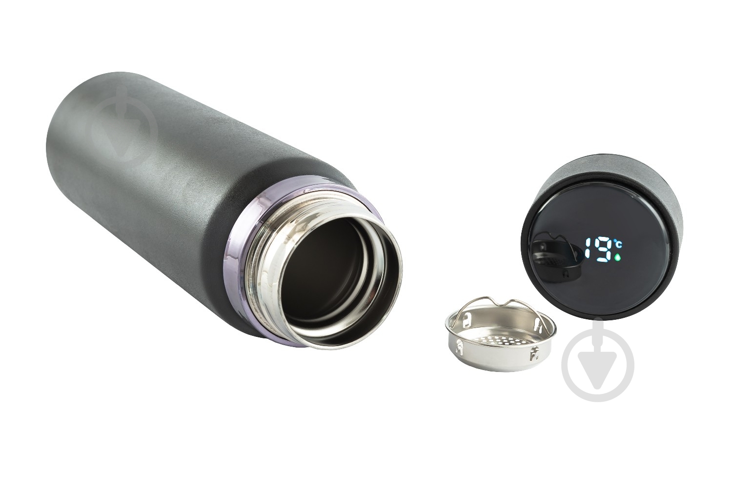 Термос WERTVOLL DREAM 800 мл SS Digital Sensor t °C чорний (RX-7001BK) - фото 5