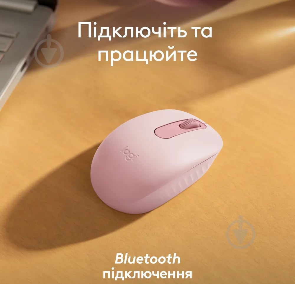 Мышка беспроводная Logitech M196 Bluetooth rose (L910-007461) - фото 4 Мышка беспроводная Logitech M196 Bluetooth rose (L910-007461) - фото 4