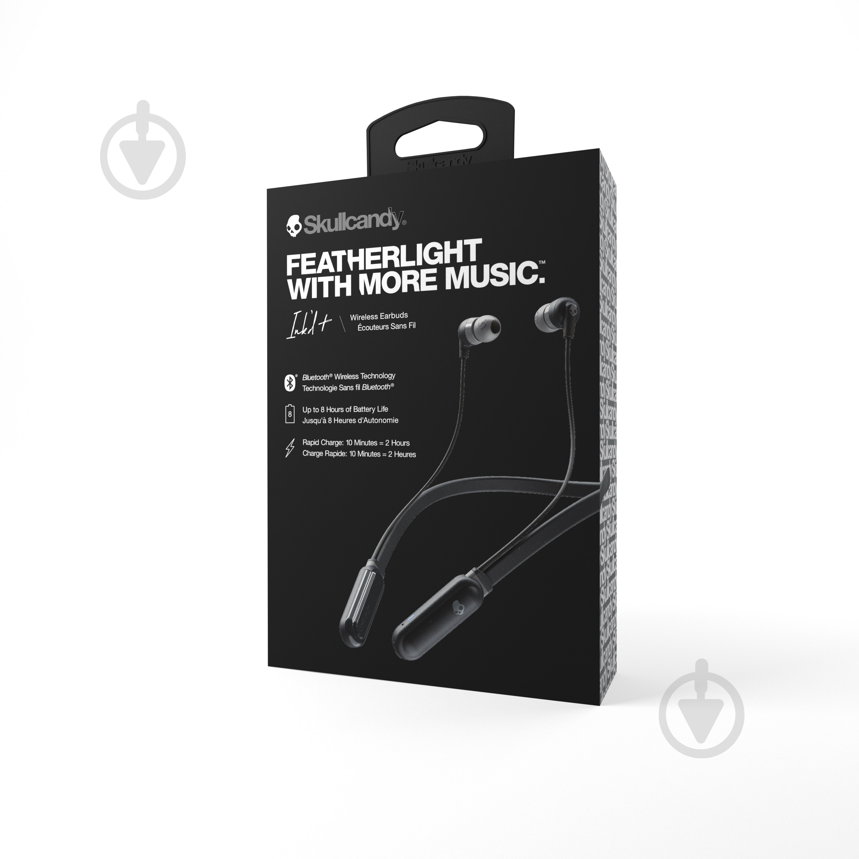 Навушники SKULLCANDY Inkd Plus BT black - фото 3