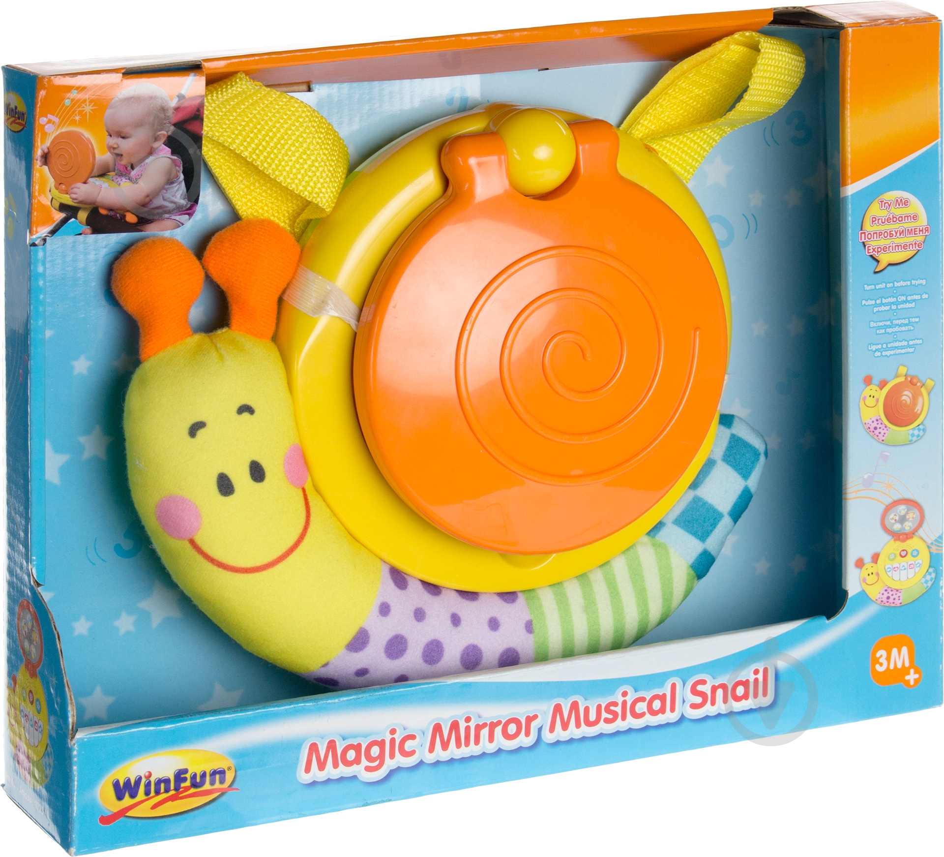 Игрушка развивающая Winfun Улитка с пианино 0725-NL - фото 4 Игрушка развивающая Winfun Улитка с пианино 0725-NL - фото 4