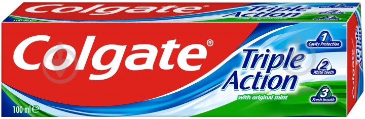 Зубная паста Colgate тройное действие 100 мл - фото 1