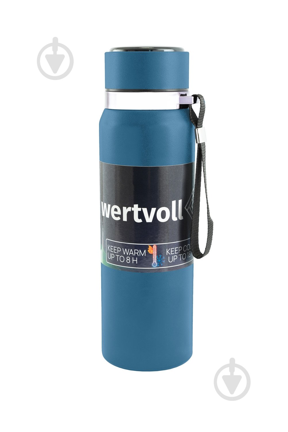 Термос WERTVOLL DREAM 800 мл SS Digital Sensor t °C синій (RX-7001BU) - фото 2 Термос WERTVOLL DREAM 800 мл SS Digital Sensor t °C синій (RX-7001BU) - фото 2