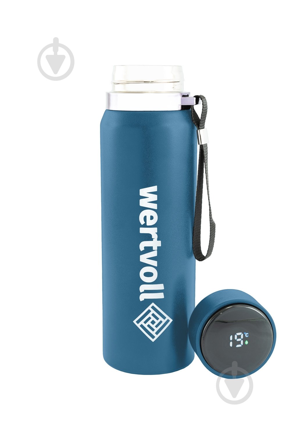 Термос WERTVOLL DREAM 800 мл SS Digital Sensor t °C синій (RX-7001BU) - фото 3 Термос WERTVOLL DREAM 800 мл SS Digital Sensor t °C синій (RX-7001BU) - фото 3