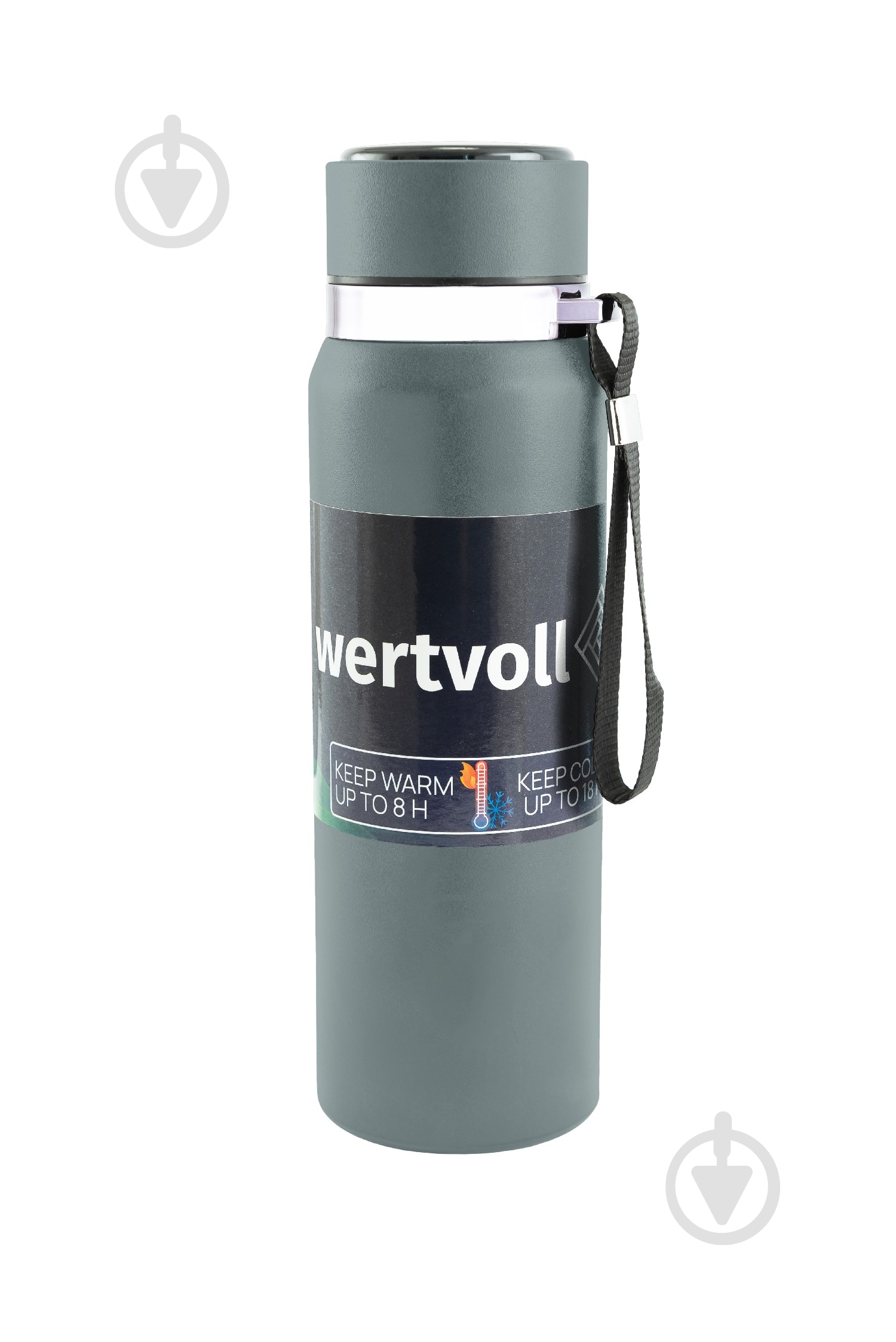 Термос WERTVOLL DREAM 800 мл SS Digital Sensor t °C сірий (RX-7001GY) - фото 2 Термос WERTVOLL DREAM 800 мл SS Digital Sensor t °C сірий (RX-7001GY) - фото 2