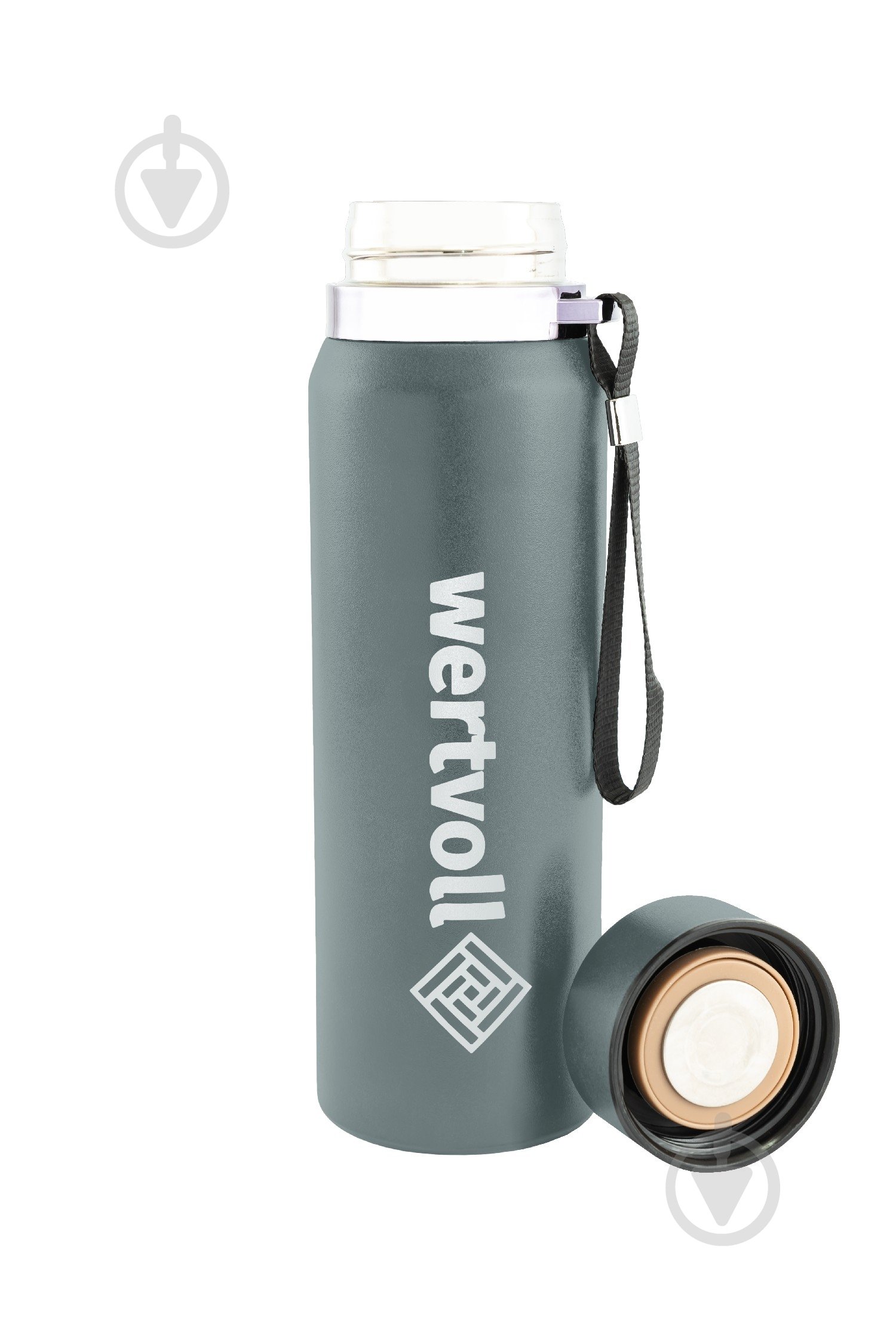 Термос WERTVOLL DREAM 800 мл SS Digital Sensor t °C сірий (RX-7001GY) - фото 4 Термос WERTVOLL DREAM 800 мл SS Digital Sensor t °C сірий (RX-7001GY) - фото 4