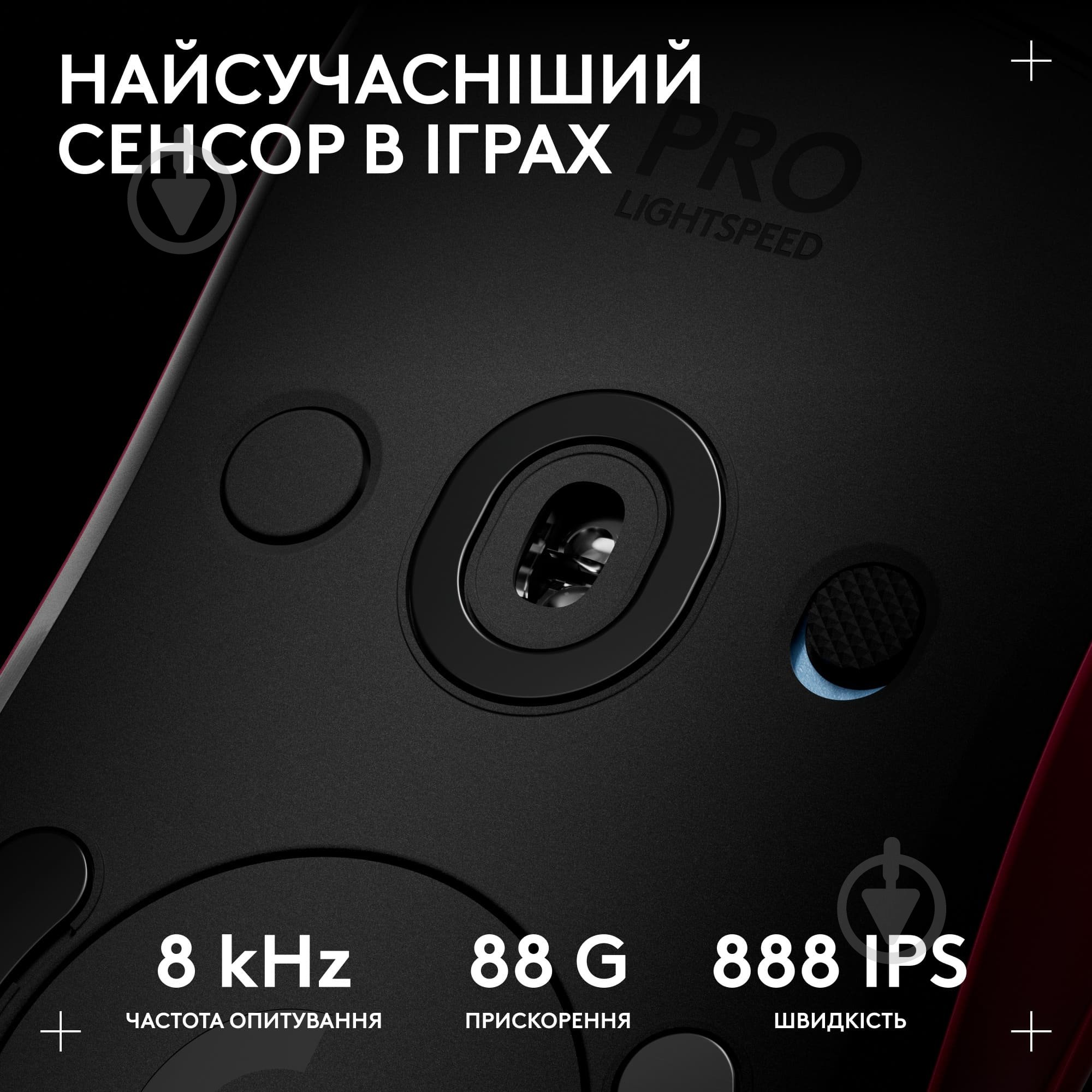 Мышка беспроводная Logitech PRO 2 Lightspeed magenta (910-007309) - фото 4 Мышка беспроводная Logitech PRO 2 Lightspeed magenta (910-007309) - фото 4