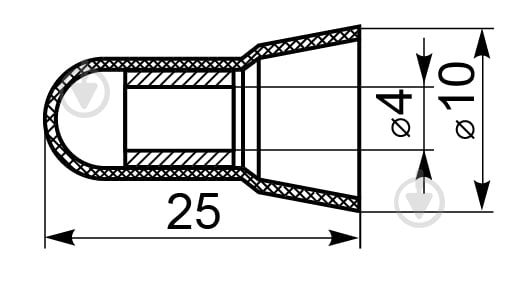 Ковпачок АСКО-УКРЕМ S-5 білий A0150150017 - фото 3